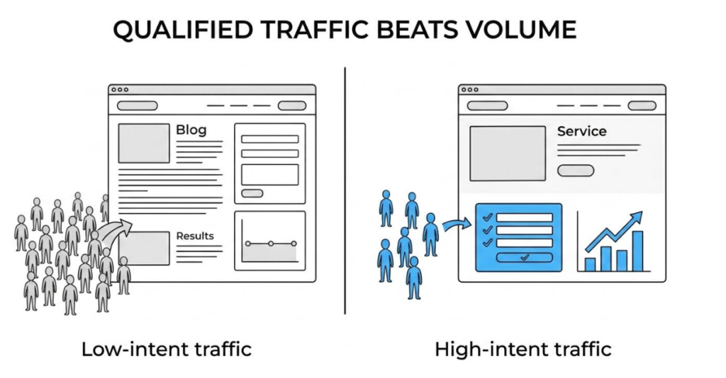 The Gap Between Website Traffic and Real Business Growth