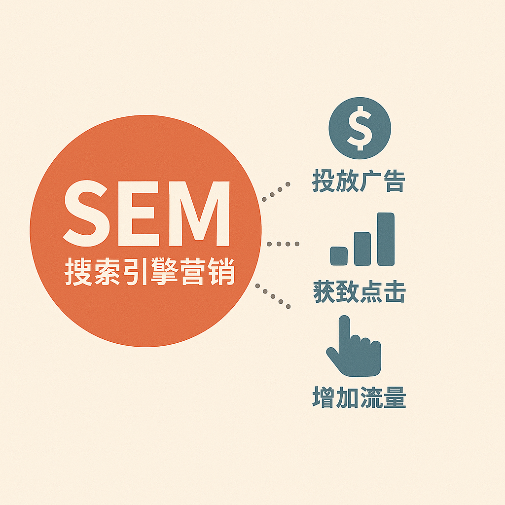 一张图简单介绍什么是搜索引擎营销