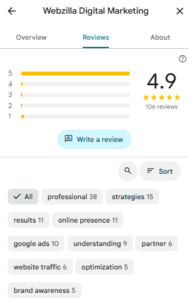 谷歌review范例