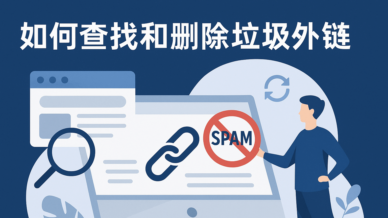 如何查找和删除垃圾外链文章Banner 图
