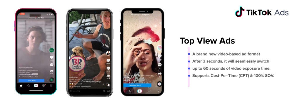 Tiktok Top View Ads