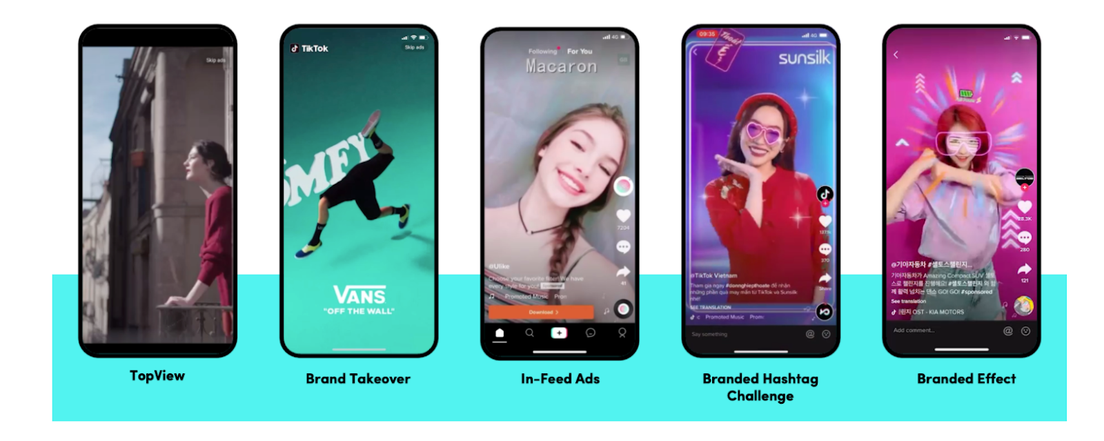 different type of tiktok ads formats