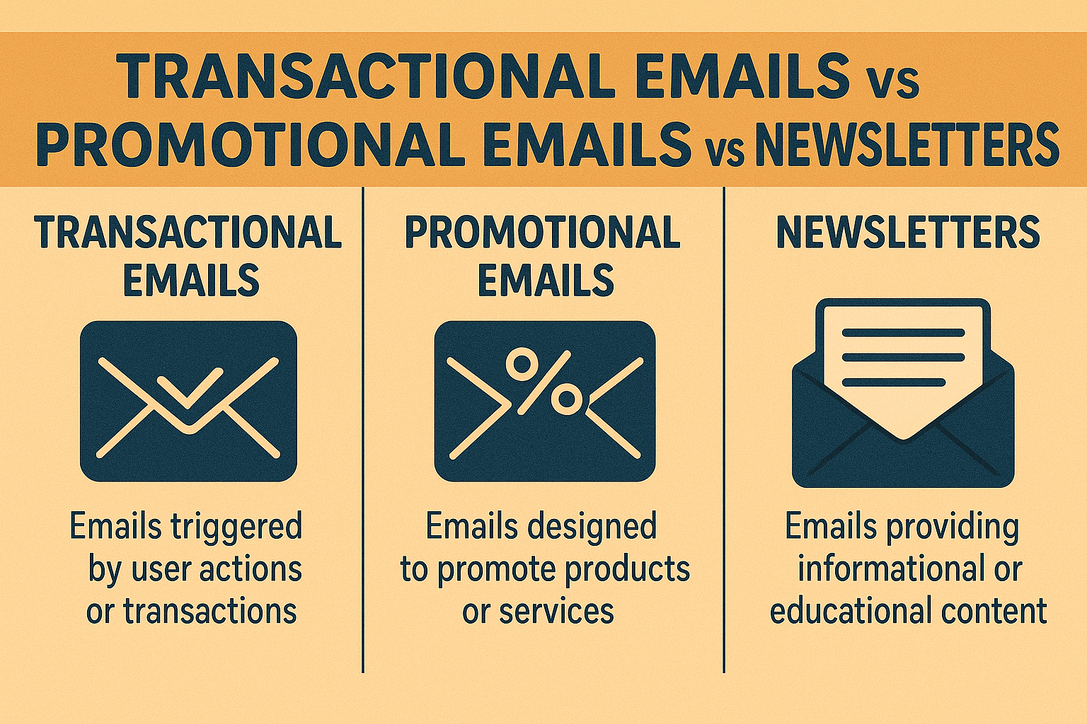 Transactional Emails vs Promotional Emails vs Newsletters what are the difference