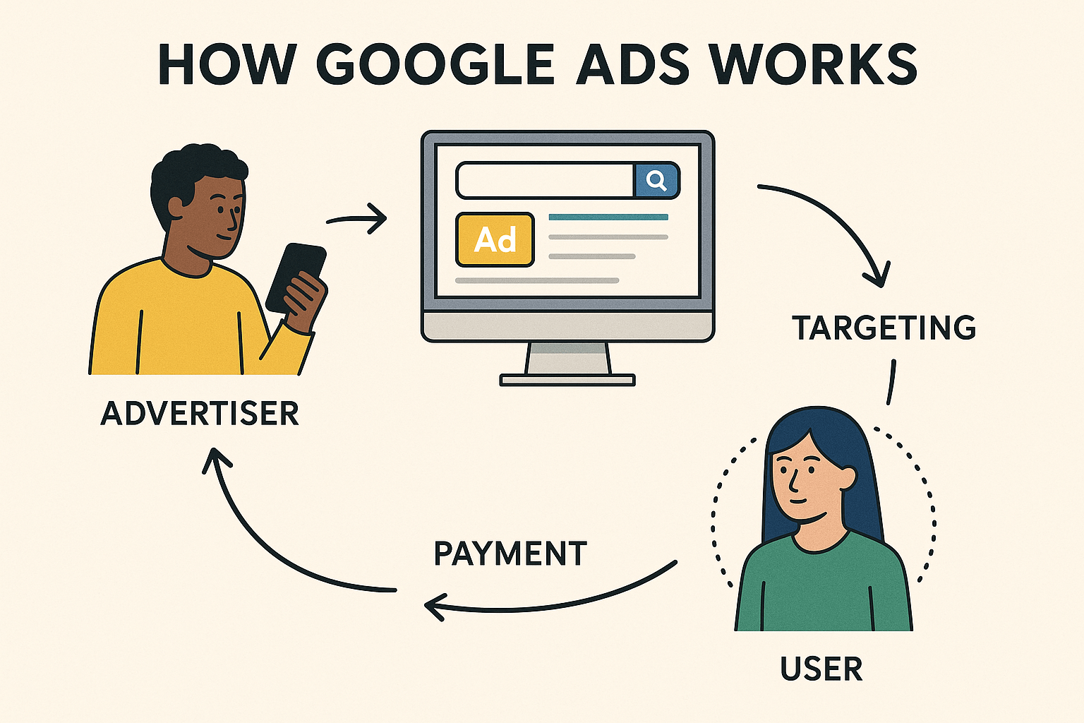 how google ads work simple explantaion 
