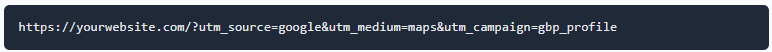 Create a UTM-Tagged URL example