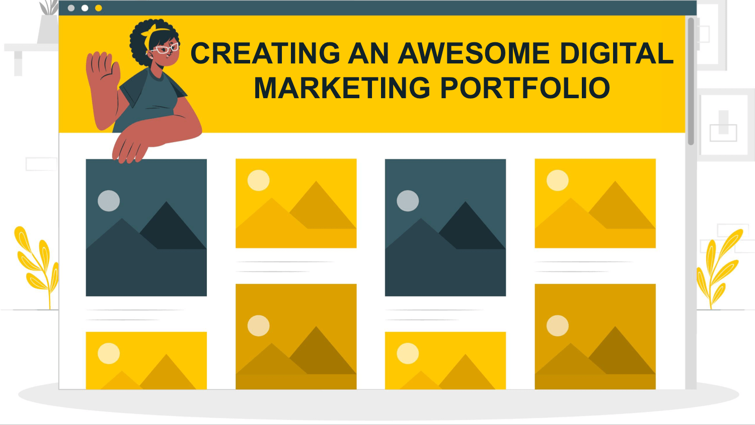 Build a marketing Portfolio Early